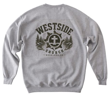 KINGDOM KIDS FUNDRAISER, a Sport Grey Softstyle Crewneck Sweatshirt