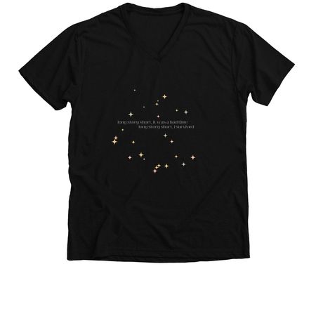 Help Kate Fight Metastatic Breast Cancer&nbsp;, a Solid Black Blend Premium V-Neck Tee