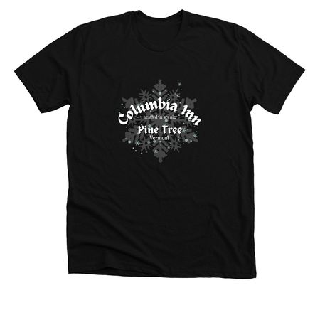 Columbia Inn, a Solid Black Blend Premium Unisex Tee