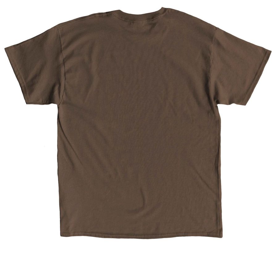 Classic Collection, a Dark Chocolate Classic Unisex Tee (back-view)