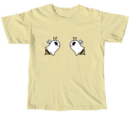 Boo Bees, a Butter Comfort Colors Unisex Tee