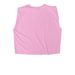 + DECOLONIAL BADDIE +, a Faded Powder Pink Women's Heavyweight Garment Dye Muscle Tee (back-view)