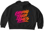 Kassies Kause- Endure, a Black Stanley/Stella Women?s Stella Ida Zip Up Pullover Hoodie (back-view)