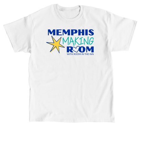 Memphis Making Room, a White Classic Unisex Tee