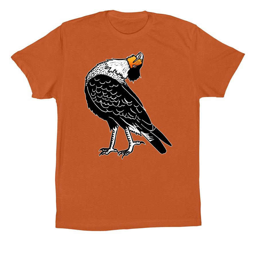 Crested Caracara, a Autumn Premium Cotton Tee