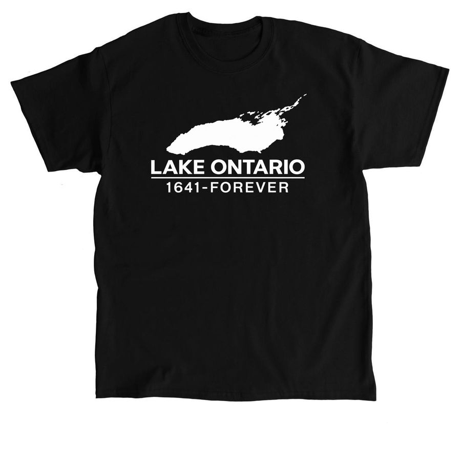 Lake Ontario Merchandise, a Black Classic Unisex Tee