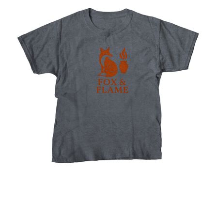 SUPPORT ART, a Dark Heather Youth Unisex Tee