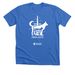Lucky Dog Animal Rescue, a Heather True Royal Premium Unisex Tee