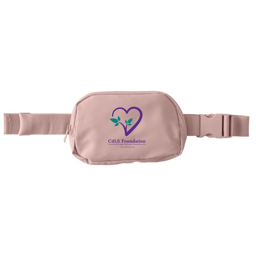 Hip pack, a Rose Quartz Matte Hip Pack