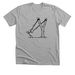 Slingshot Tee, a Athletic Heather Premium Unisex Tee