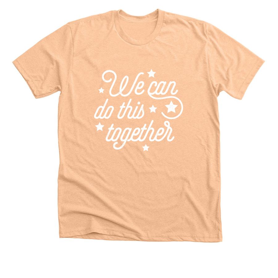 Wheels for Kayla, a Heather Peach Premium Unisex Tee