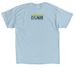 STEP UP for Down Syndrome, a Light Blue Classic Unisex Tee (back-view)