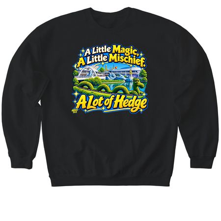 Bridget gets apparel too!!, a Black Softstyle Crewneck Sweatshirt