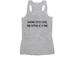 Love Kittens? Save Kittens!, a Athletic Heather Women's Racerback (back-view)