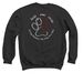 Pawsitively Pumpkin, a Black Crewneck Sweatshirt (back-view)
