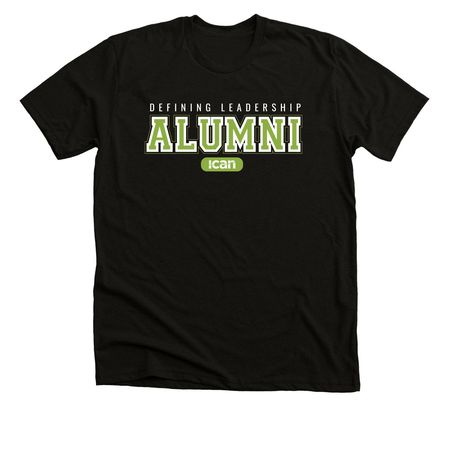 Defining Leadership Alumni Network&nbsp;, a Black Heather Premium Unisex Tee