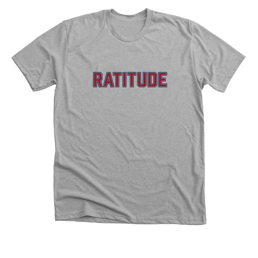Potomac River Rats Fan Gear, a Athletic Heather Premium Unisex Tee