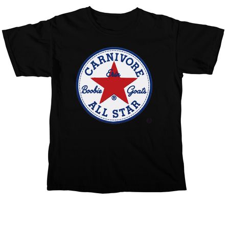 Carnivore All Star, a Black Comfort Colors Unisex Tee