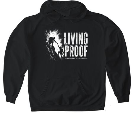Rise & Recover Community Partner!&nbsp;, a Black Gildan Softstyle Pullover Hoodie