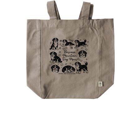 Berner Mom Bag, a Pumice Recycled Cotton Tote Bag
