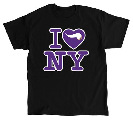 I Heart NY SKOL, a Black Classic Unisex Tee