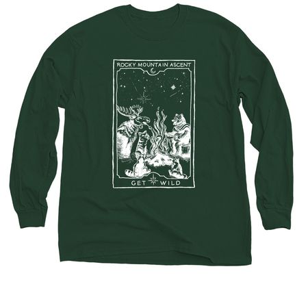 Classic Collection, a Forest Green Classic Long Sleeve Tee