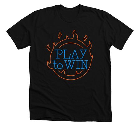Original Logo, a Solid Black Blend Premium Unisex Tee