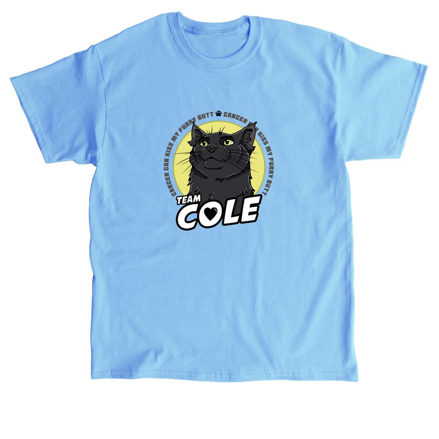 TEAM COLE, a Carolina Blue Classic Unisex Tee