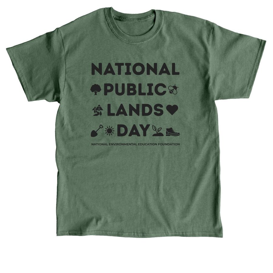 Nature Type, a Military Green Classic Unisex Tee