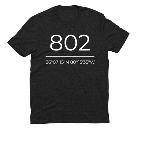 blak802, a Space Black Allmade Eco Triblend Unisex Tee