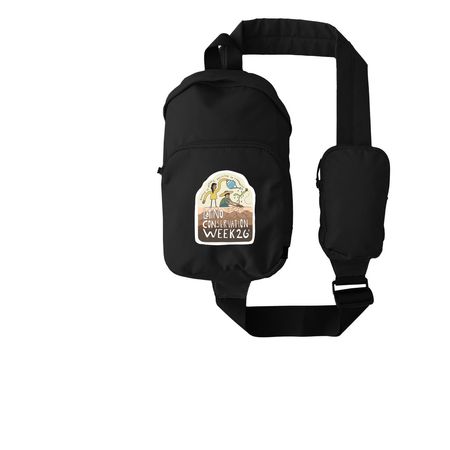 Latino Conservation Week '26 Sling Bag, a Black Grove Sling Bag