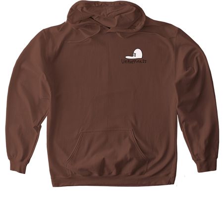 Always Late Delivery Co, a Cocoa Softstyle Pullover Hoodie