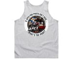 Apex Pro Photo, a Sport Grey Classic Unisex Tank Top (back-view)