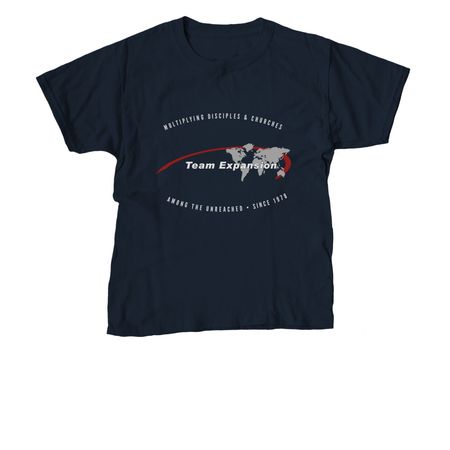 Our Purpose, a Navy Youth Unisex Tee