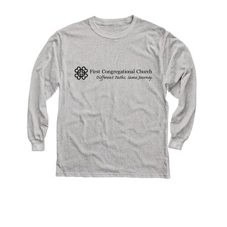 FCC Long Sleeve Tee, a Sport Grey Youth Long Sleeve Tee