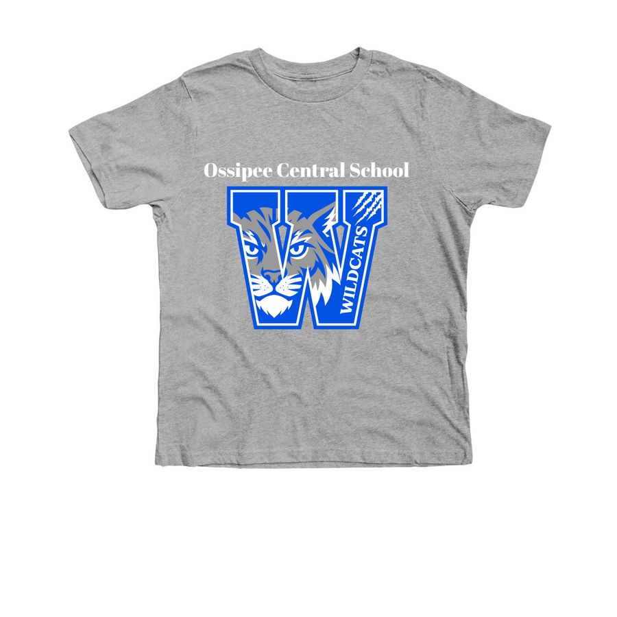 Wildcats Youth Tee, a Athletic Heather Premium Youth Tee