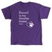 Rescued is My Favorite Breed Apparel, a Purple Classic Unisex Tee