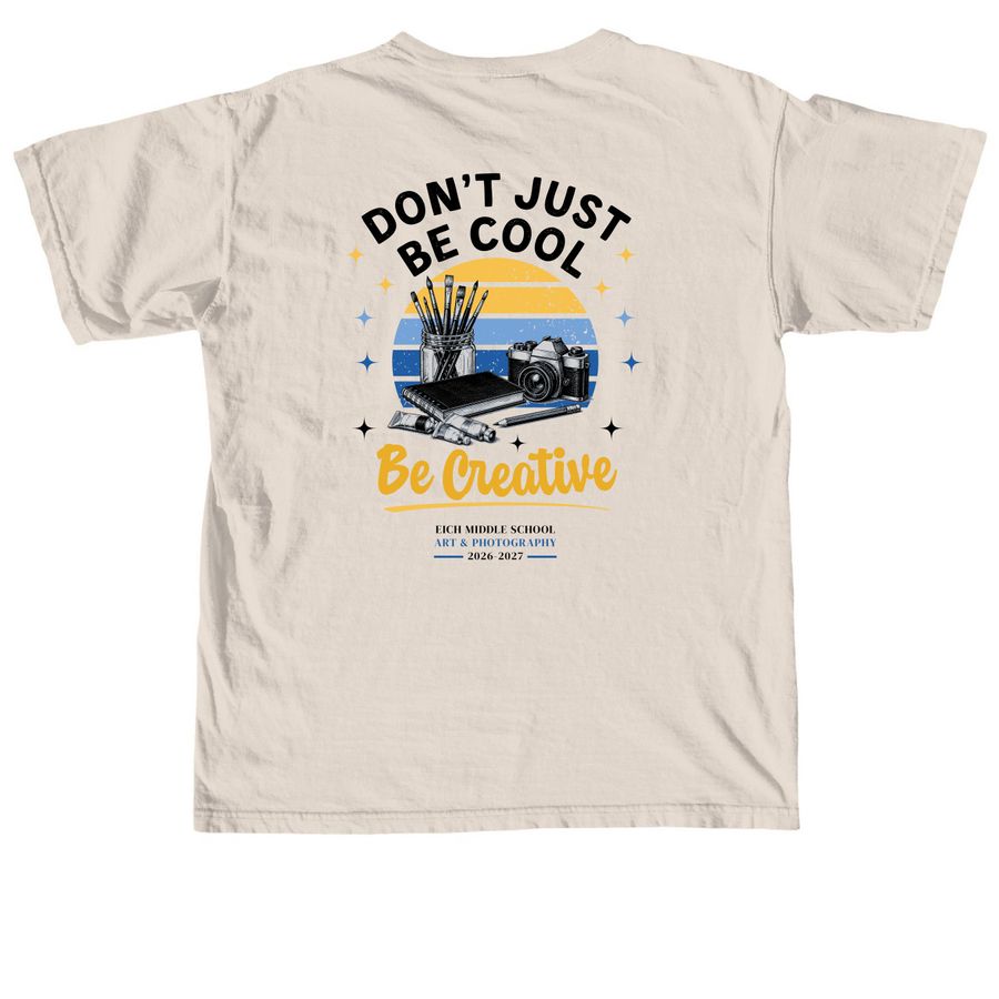 26/27 Art & Photography, a Ivory Comfort Colors Unisex Tee (back-view)