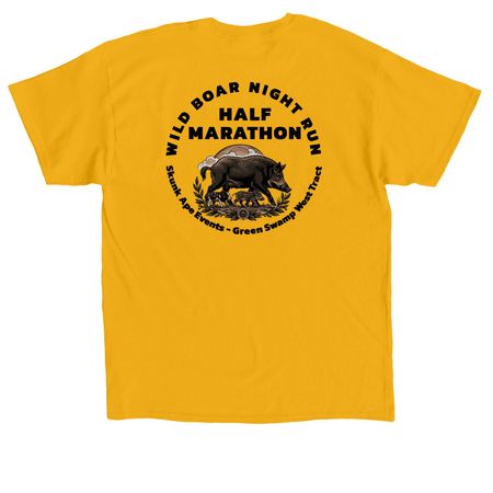 Wild Boar Night Run, a Gold Classic Unisex Tee