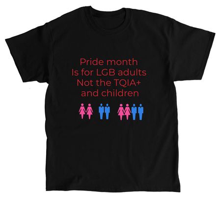 LGB Pride month&nbsp;, a Black Classic Unisex Tee
