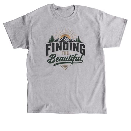 Finding the Beautiful (part 2), a Sport Grey Classic Unisex Tee