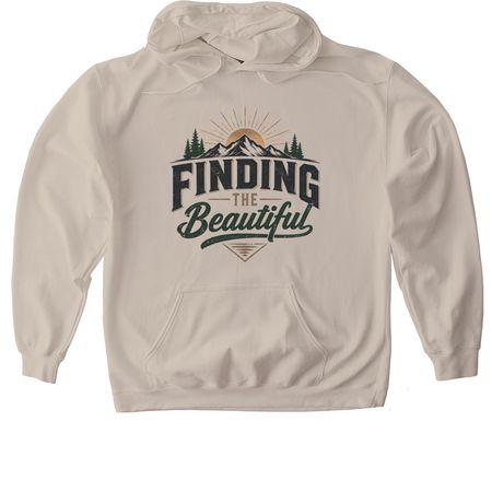 Finding the Beautiful (part 2), a Sand Gildan Softstyle Pullover Hoodie