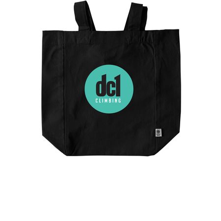dcTotes, a Black Recycled Cotton Tote Bag