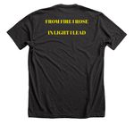 Visionary Era T-Shirt, a Dark Grey Heather Premium Unisex Tee (back-view)