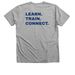 LTC Logo (LTC back), a Athletic Heather Premium V-Neck Tee (back-view)