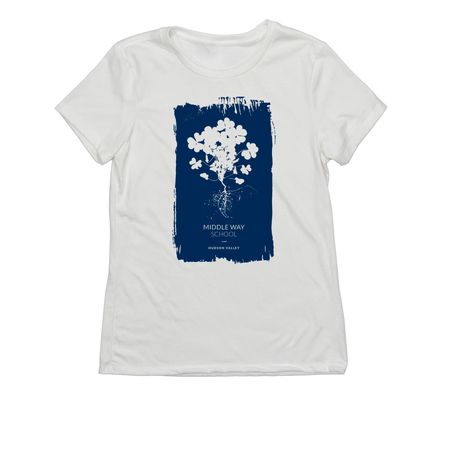ROOTED IN COMPASSION, a Fairly White Allmade Eco Triblend Women?s Tee