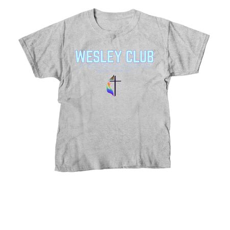 Wesley Club, a Sport Grey Youth Unisex Tee