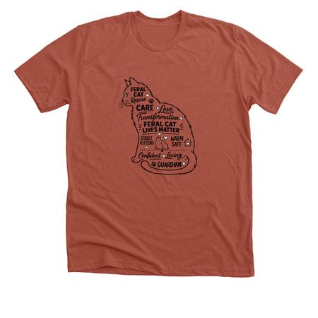 Feral Cats Matter, a Heather Clay Premium Unisex Tee