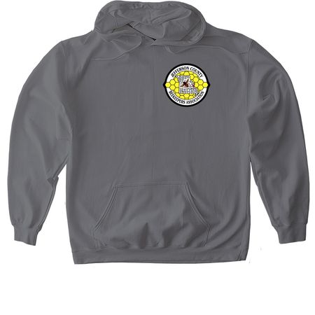 JCBA 2026, a Charcoal Gildan Softstyle Pullover Hoodie