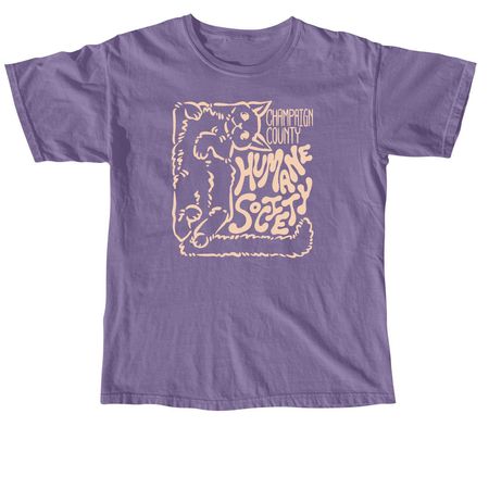 Cat Lover's Summer 2026 Exclusive, a Grape Comfort Colors Unisex Tee
